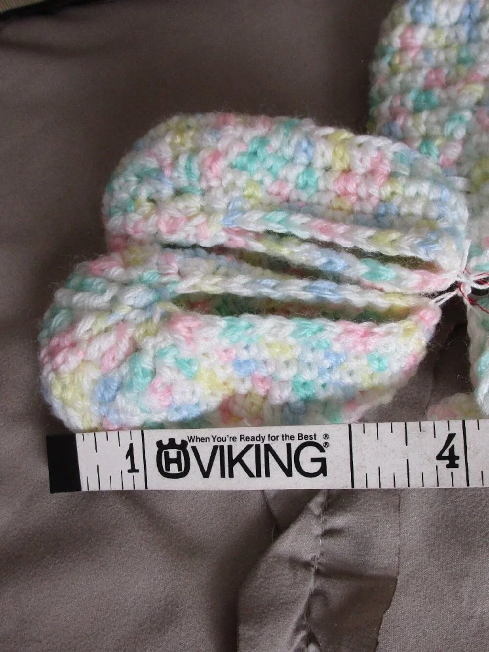 hand knit newborn set